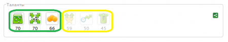 Выделена ссылка